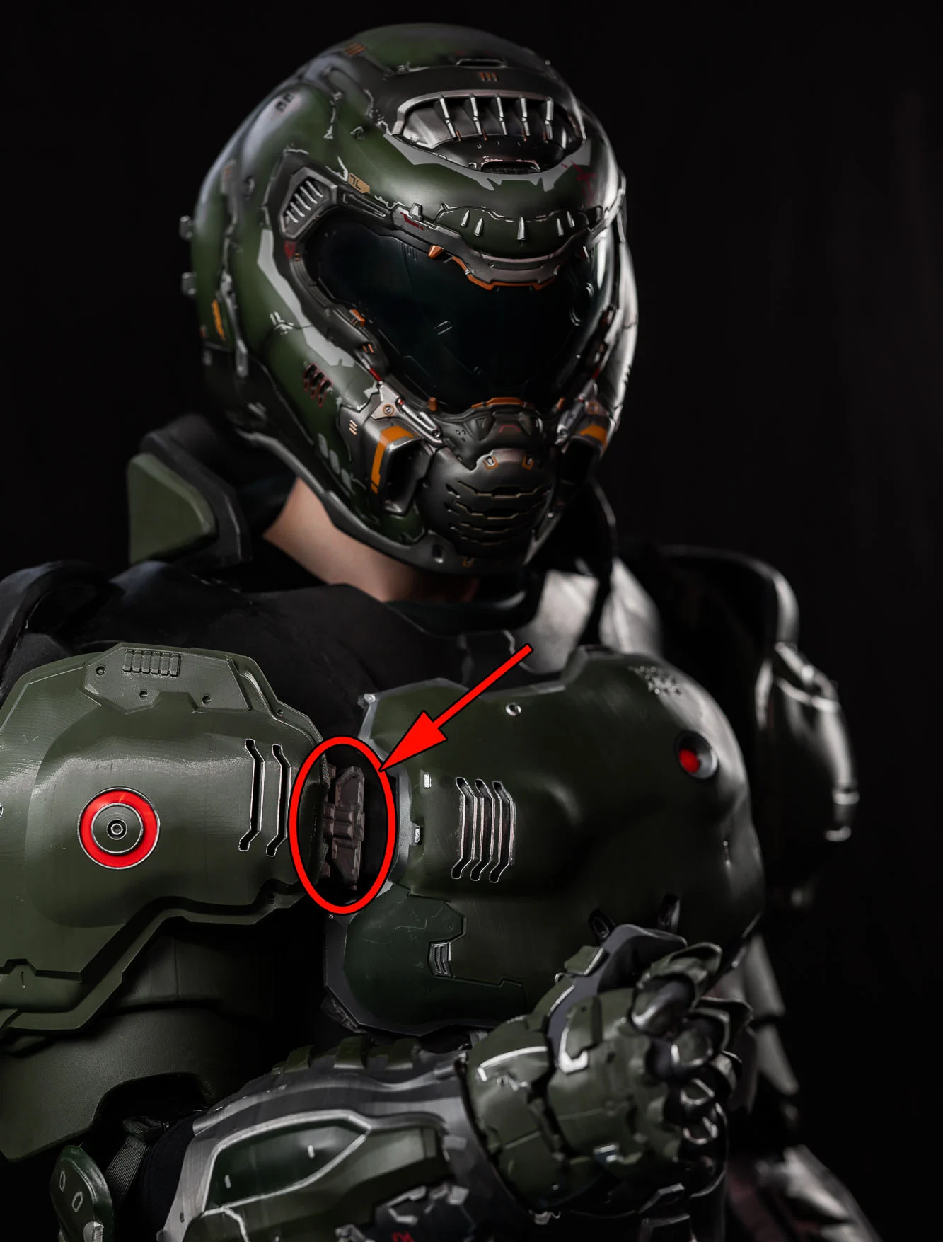 DOOM Slayer Chest Buckle