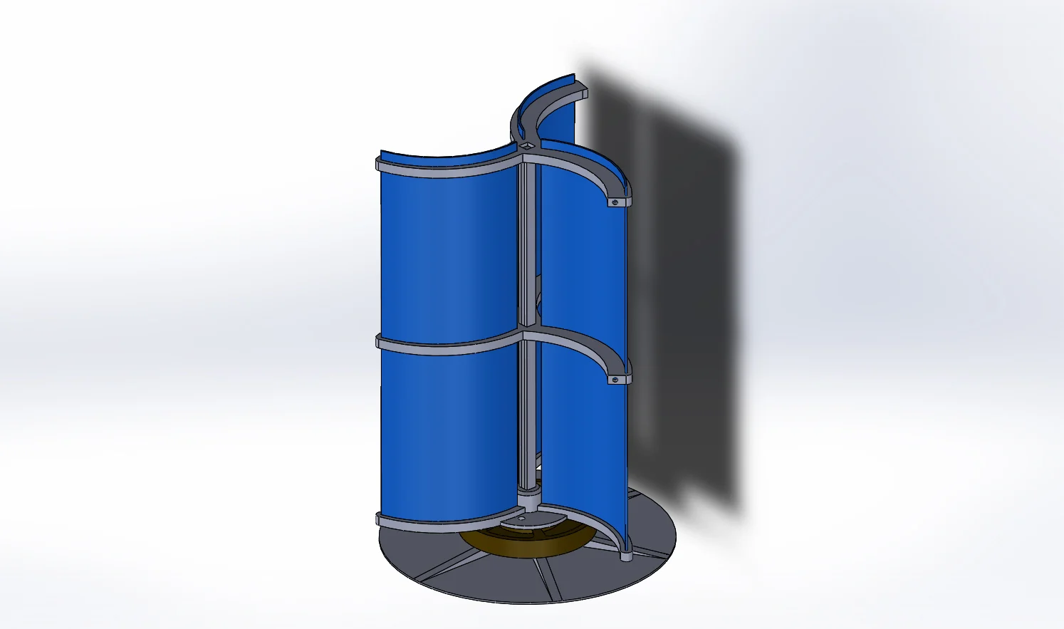 Wind Powered Garden Light