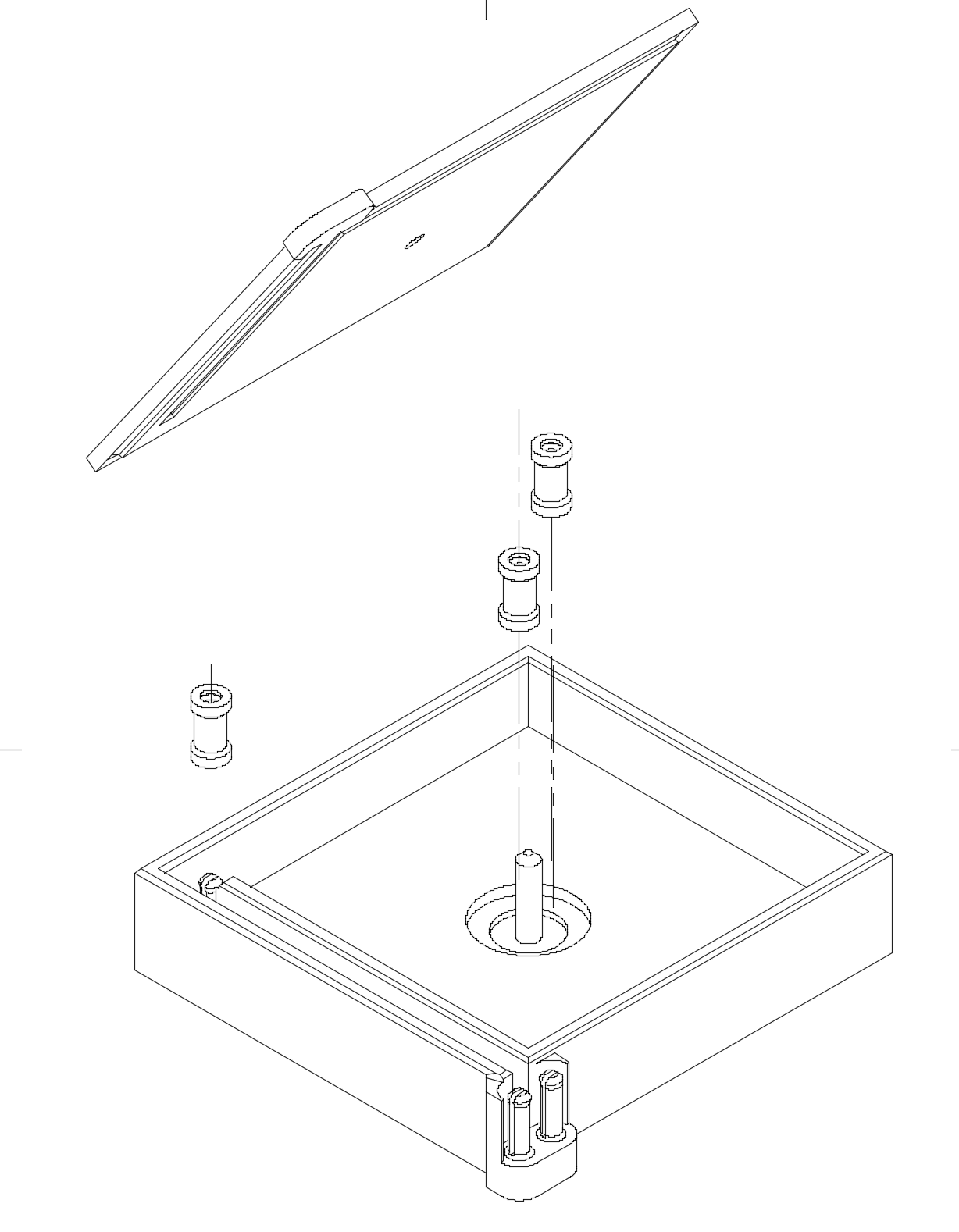 Lightproof 16mm Film Dispenser