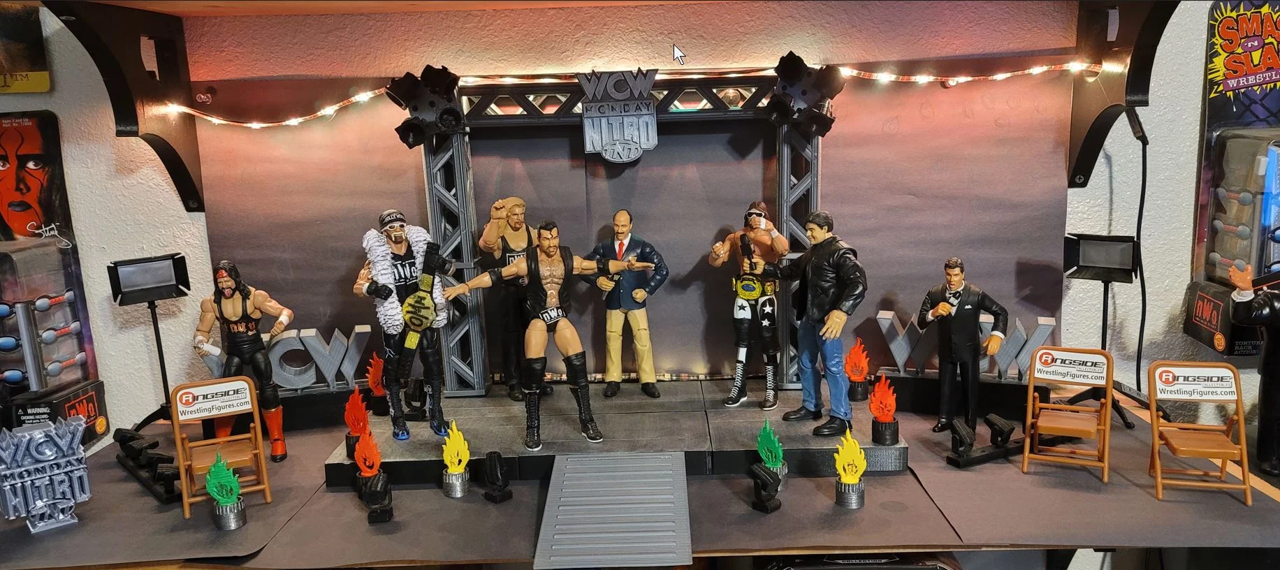 WCW Monday Nitro TNT Entrance Stage