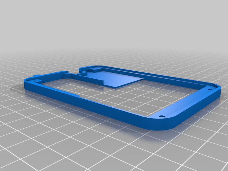 LORA Communicator Mid Plate (Enlarged Switch Cutout)