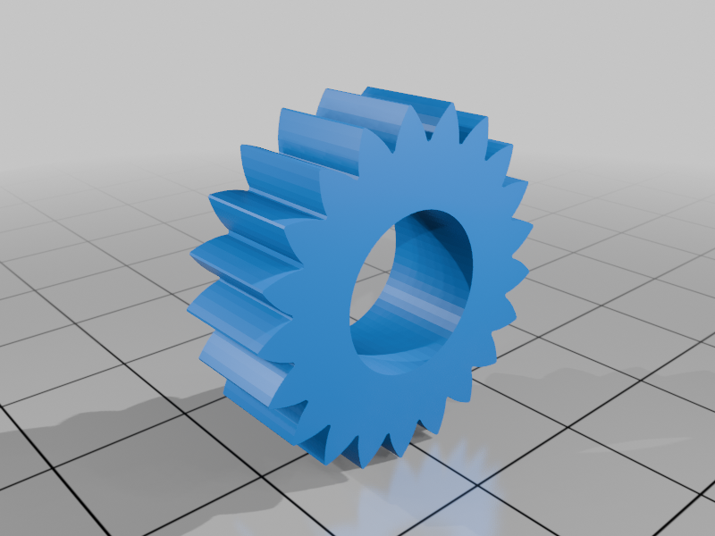 Engrenage pour trayeuse delaval