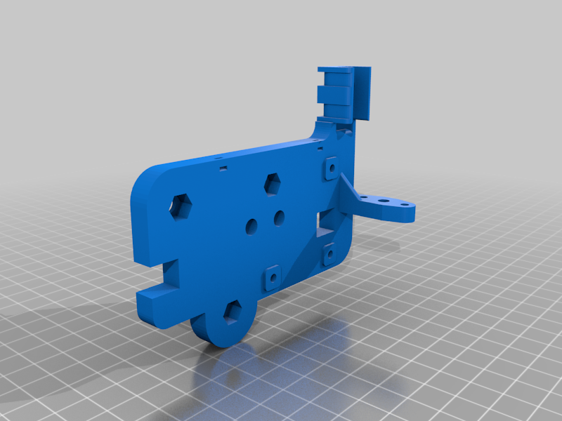 Ender 5 Plus Hemera Mount with BLTouch MK2