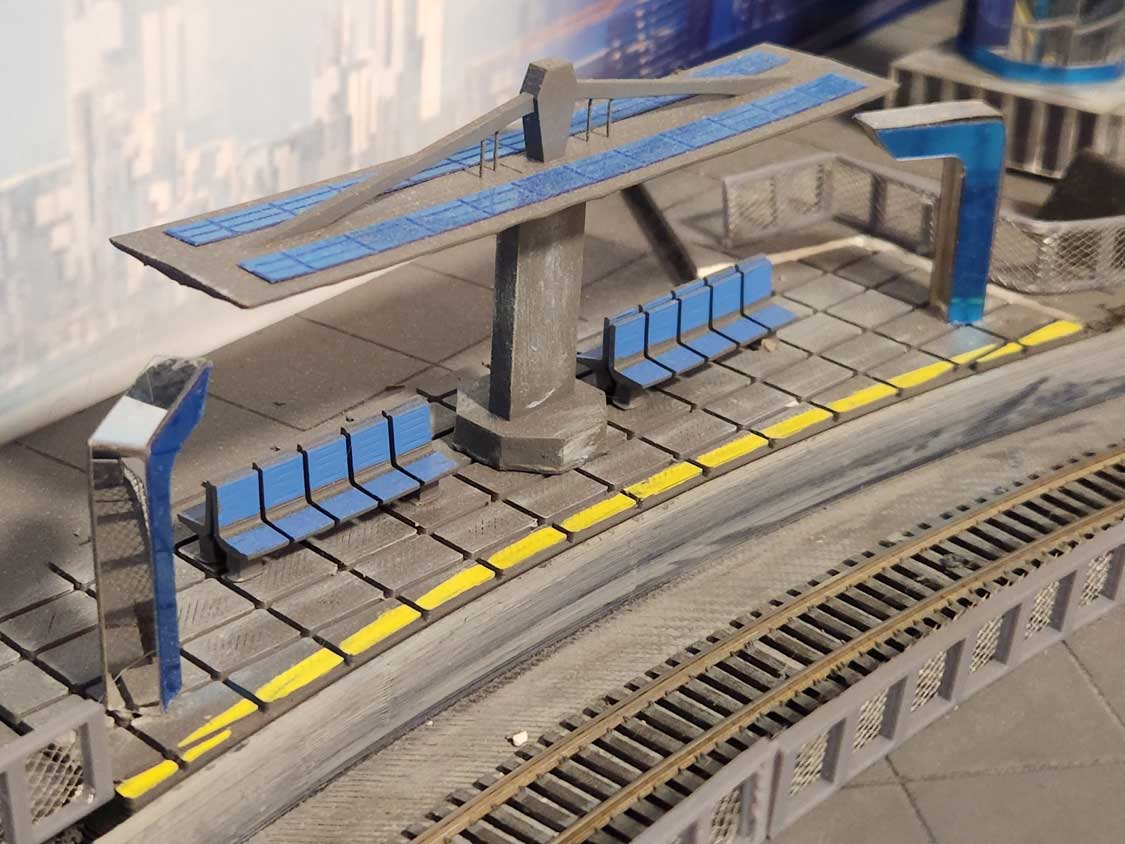 NScale Metro Station