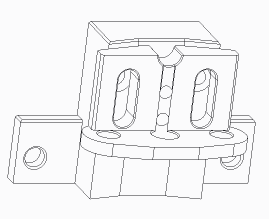 BL-Touch Holder Unicubic U1