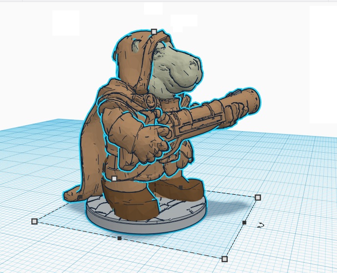 hooded Giff - DnD 5e