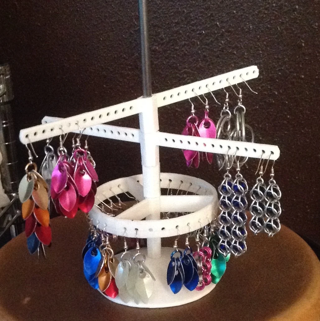 Modular Jewelry Tree Stand Complete