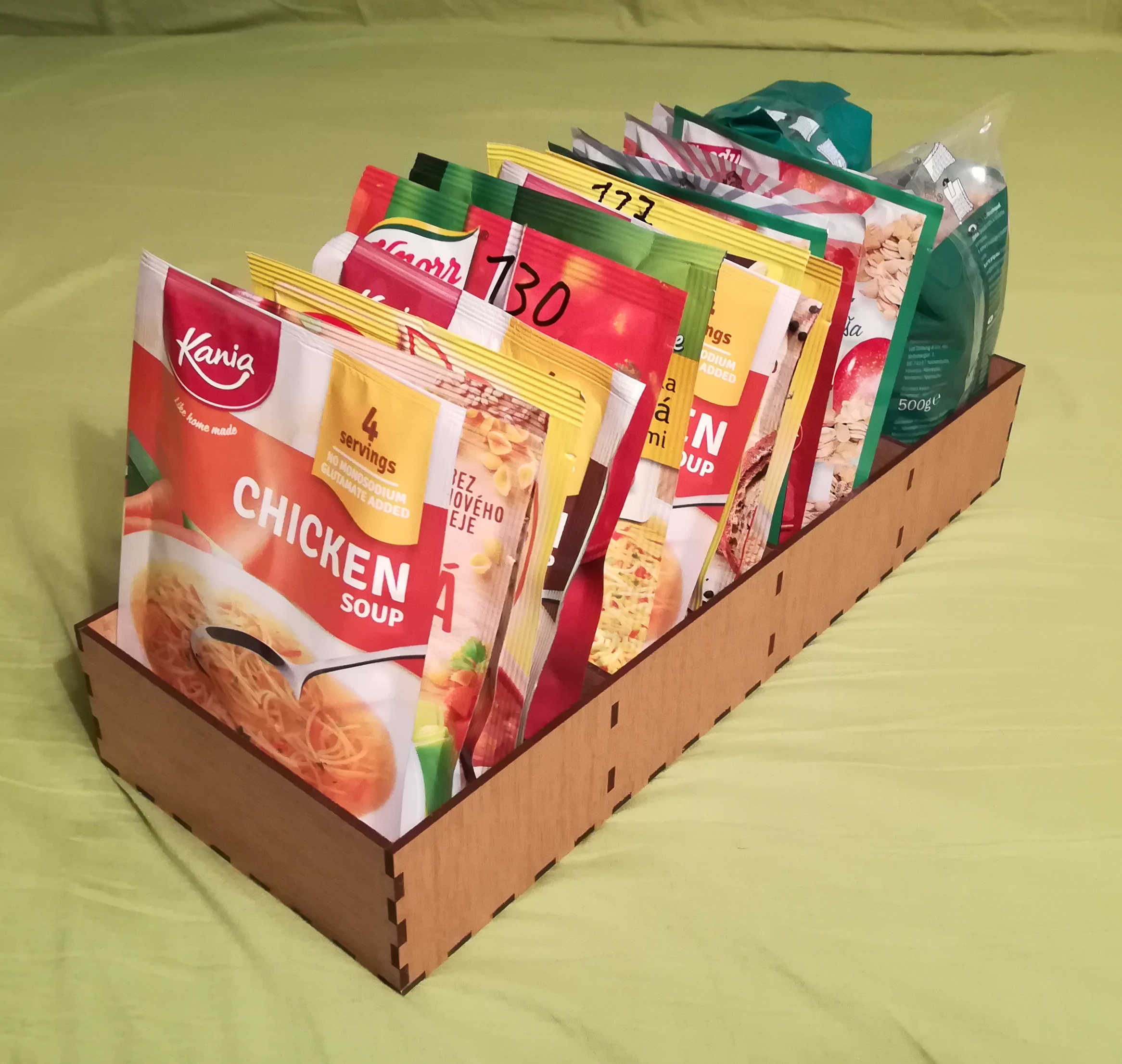 Food bags organizers