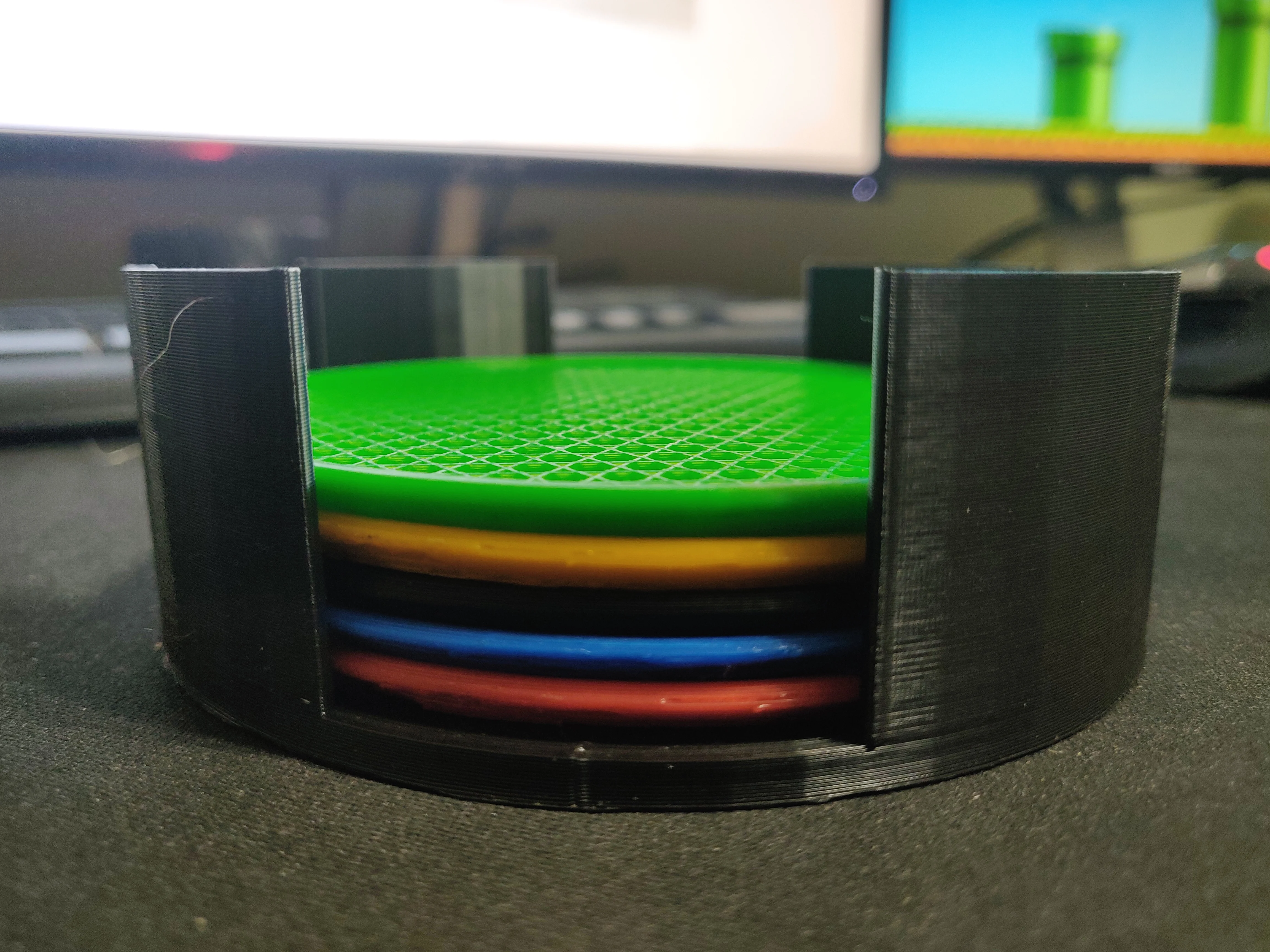 Holder for Infill Coaster by Jmdbcool