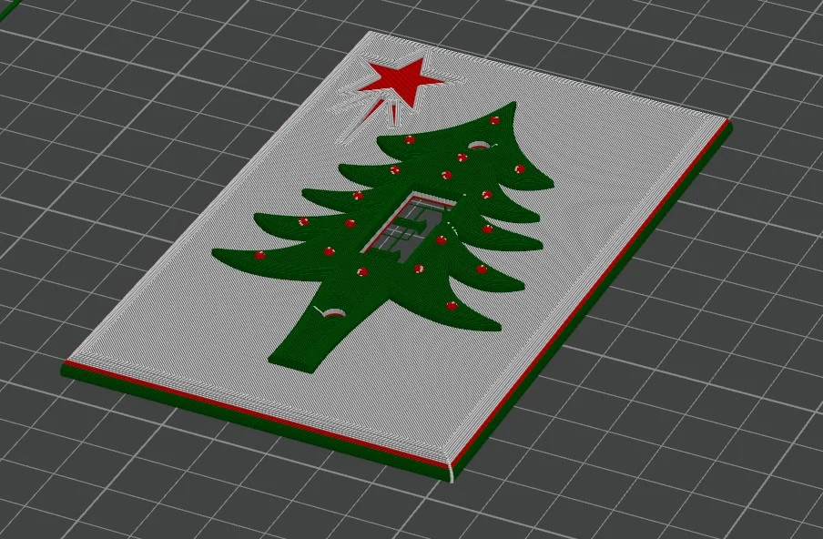Christmas_Light Switch Plate
