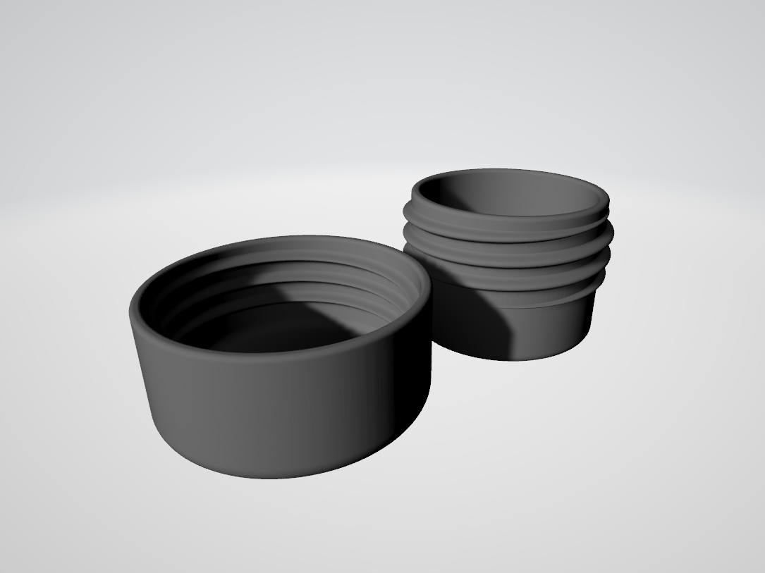 Caja rosca circular