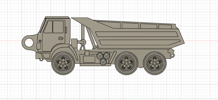 Kamaz 5511 keychain