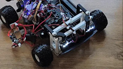 Fully working RC-car with Turn Signals & Headlights