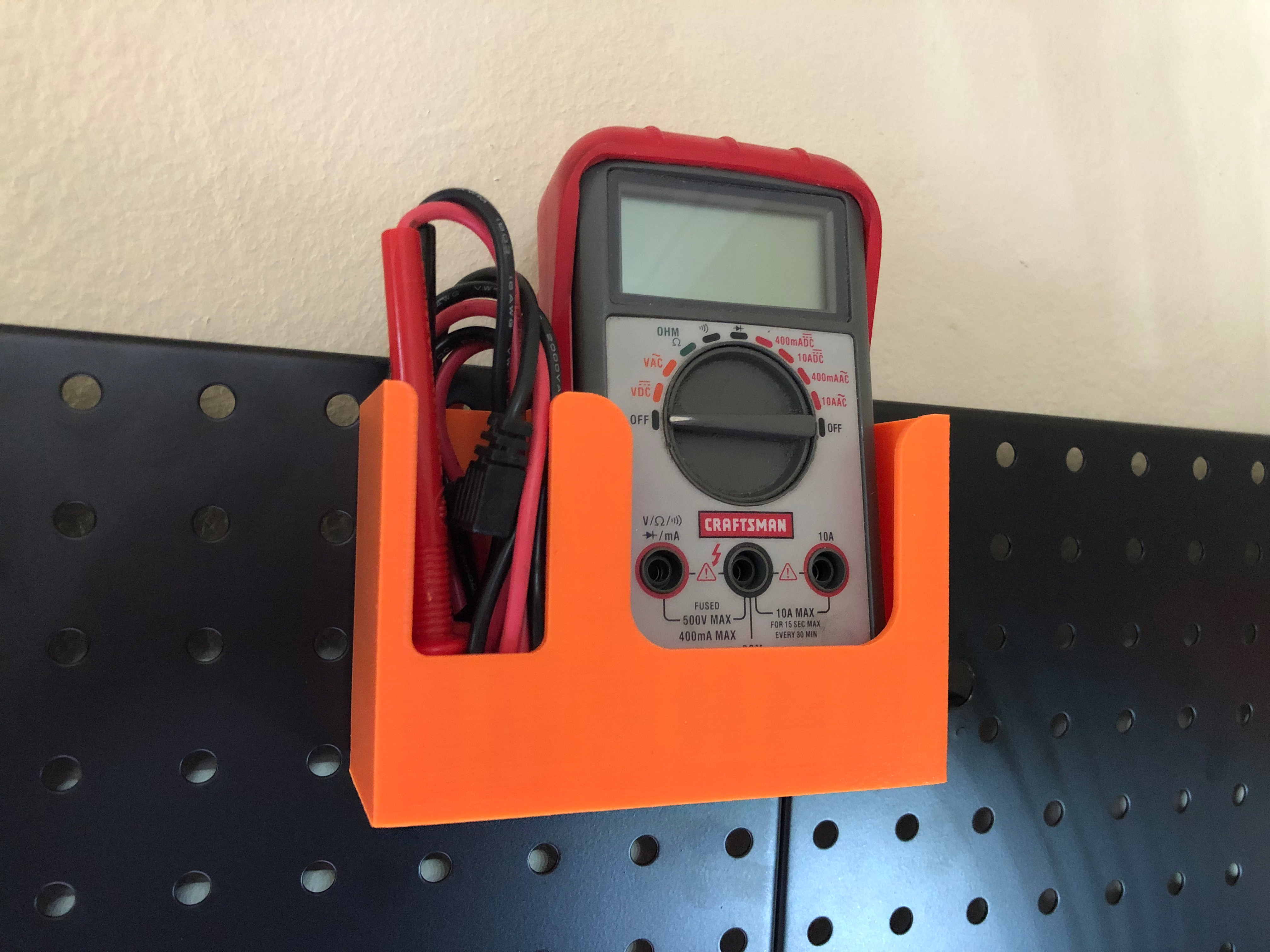 Pegboard Mount - Craftsman Autoranging 82029 Multimeter