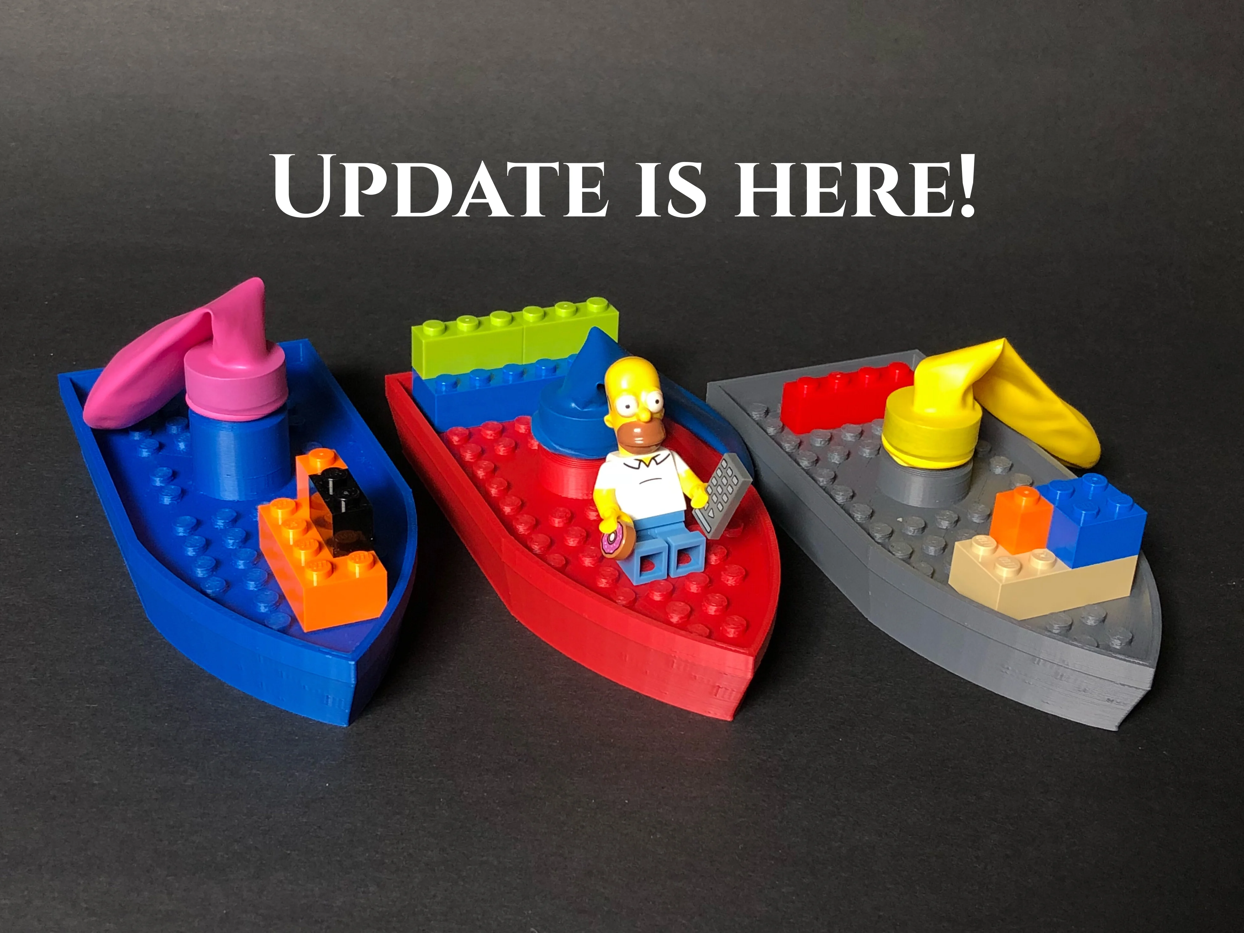 Balloon Boat V3 - Compatible with Mini Figures