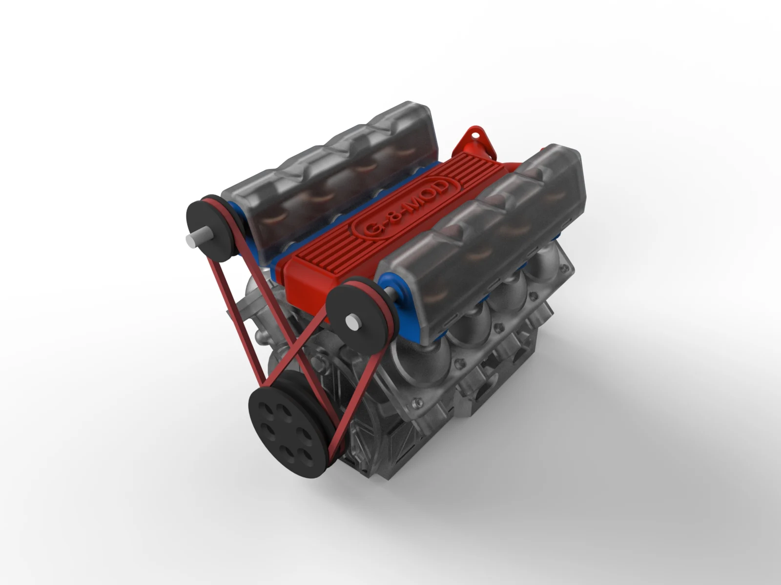 V8 NOT-Air Engine Prototype