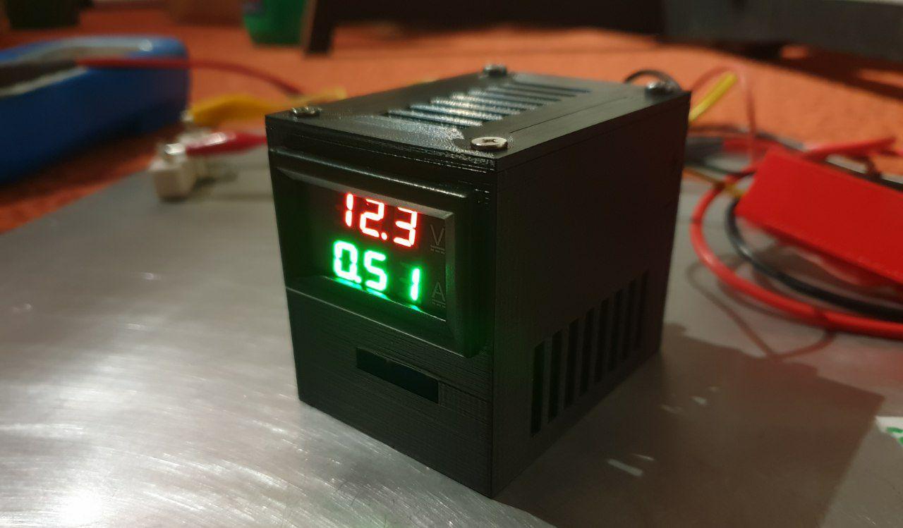 Adjustable (voltage limit, current limit) PSU DC/DC converter PSU power supply and display box