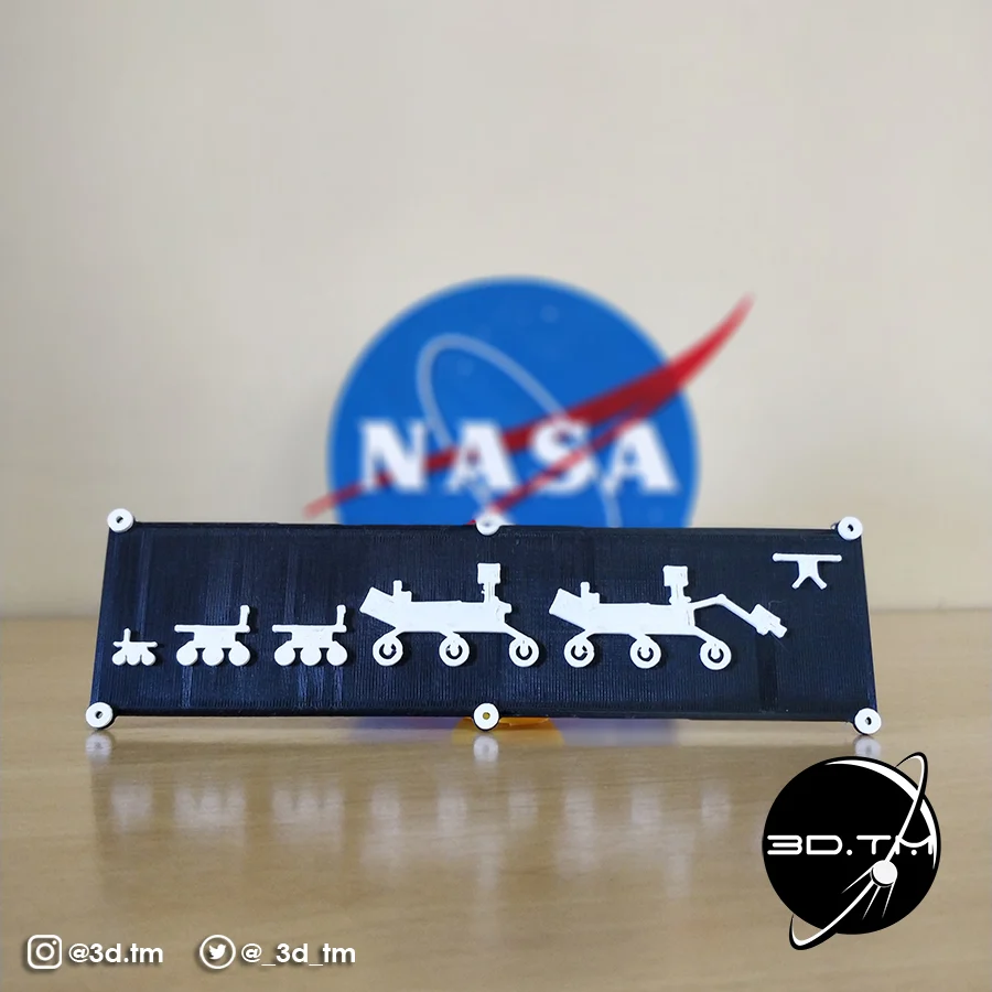 NASA Rover Family Plate