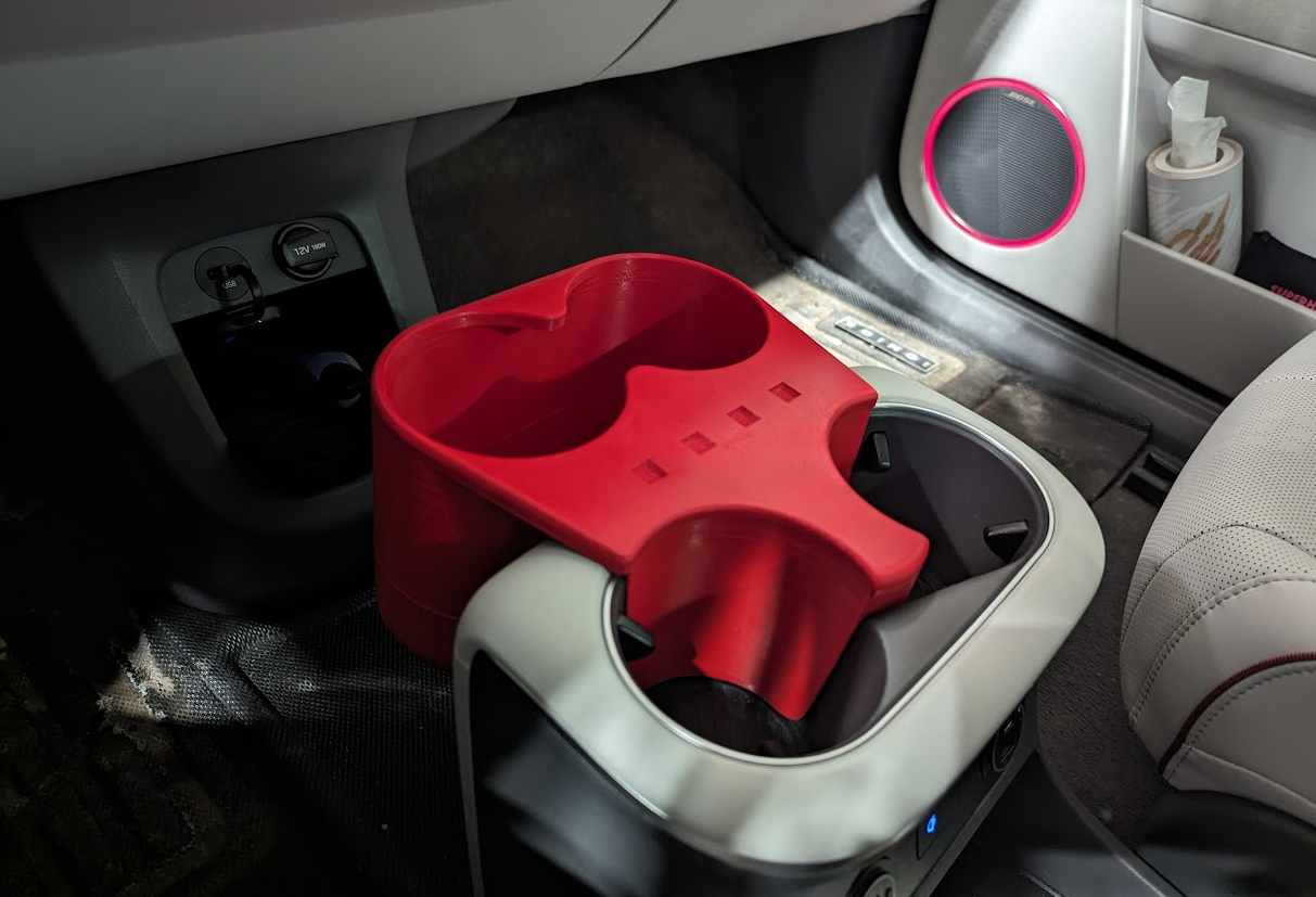 Ioniq 5 Quad cupholder