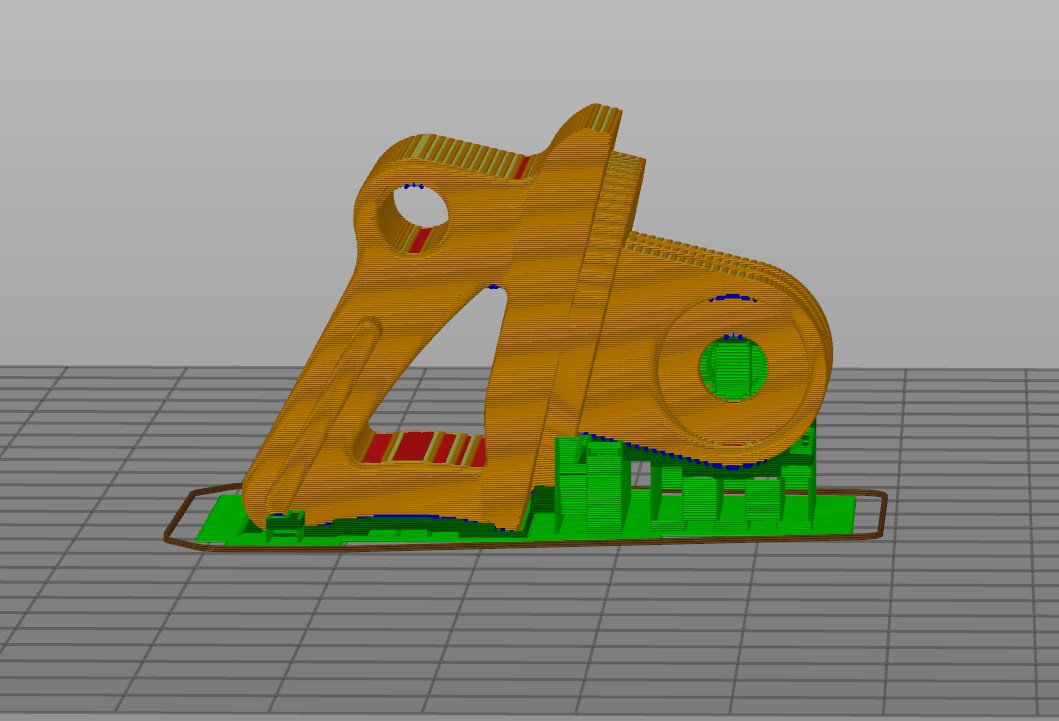 GoPro mount for GEP RC KHX5 elegant