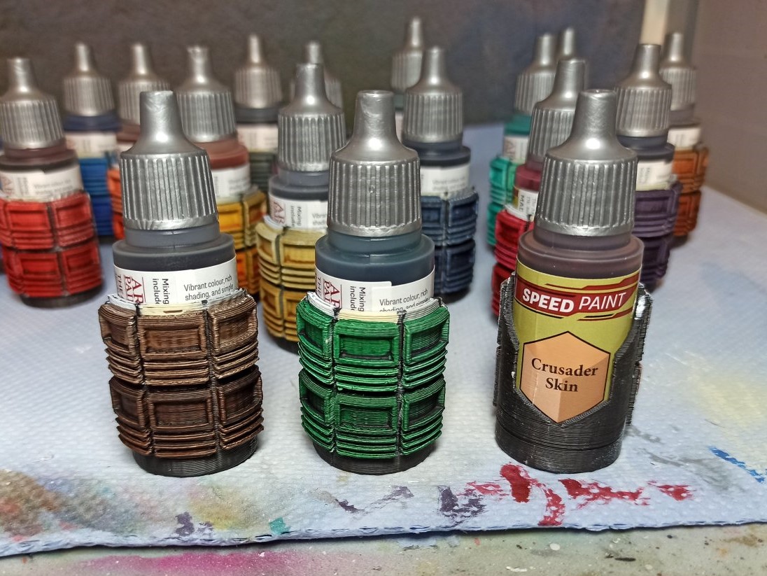 Color Sample for Army Painter Speedpaints