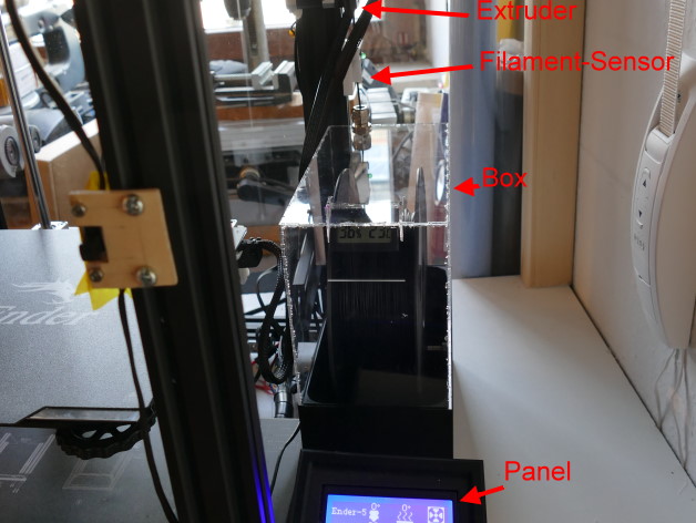 Dry Filamentbox for Ender 5
