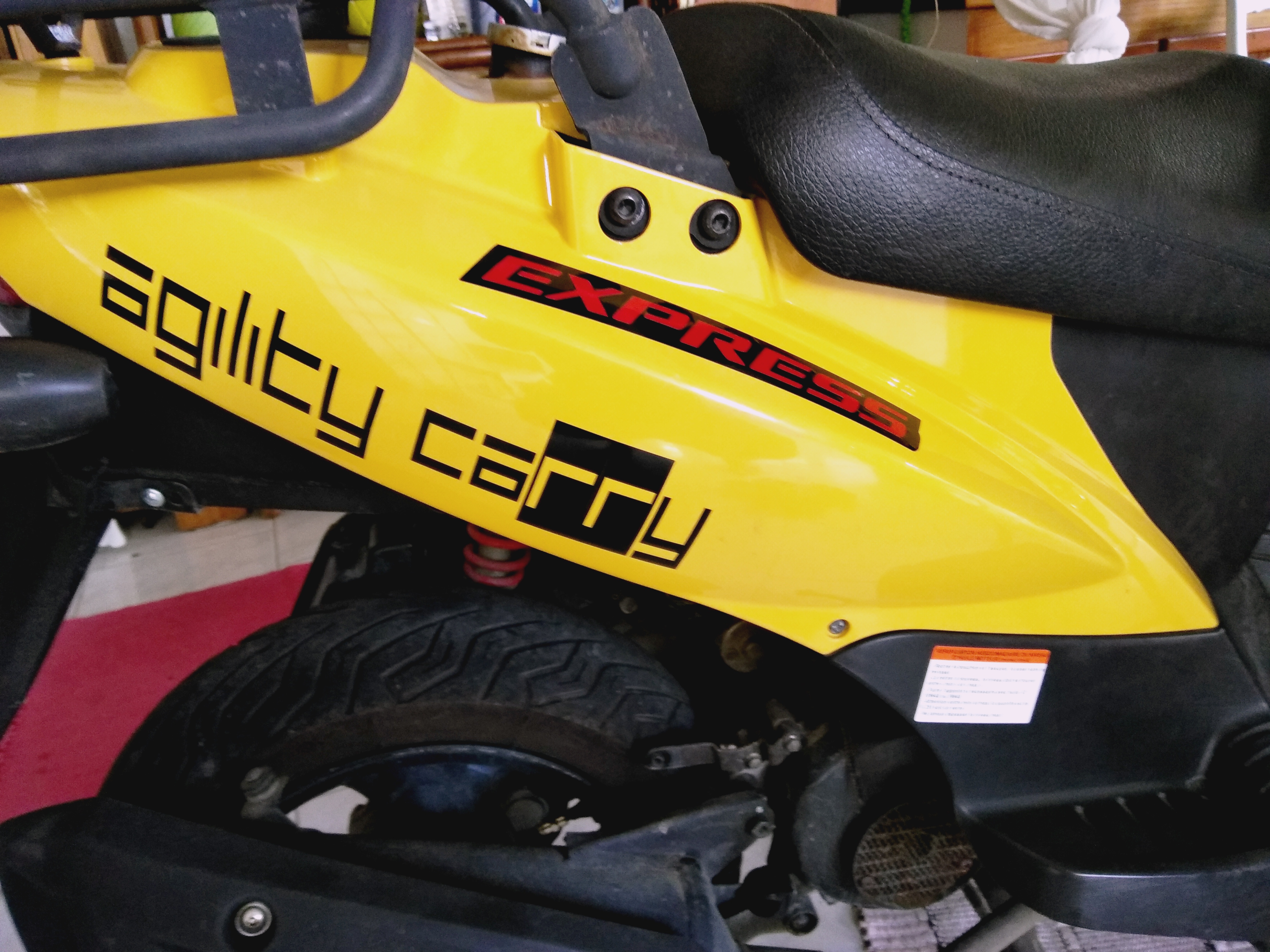 Kymco Agility DIY Kit déco / Graphic kit