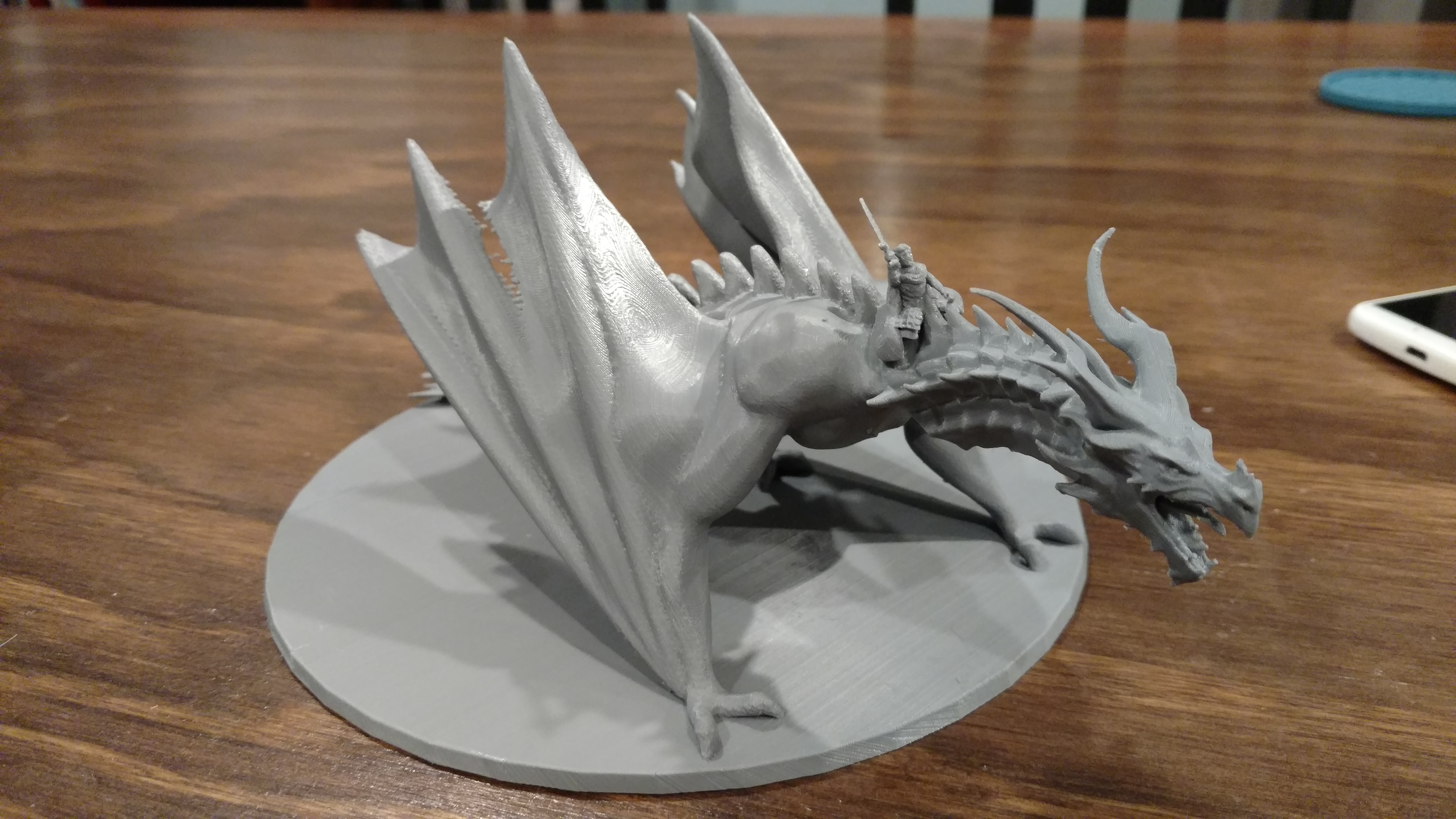Dragon with Rider