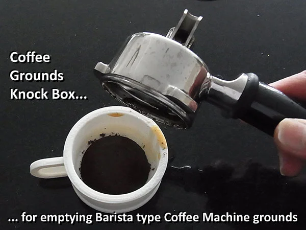 Barista Coffee Machine Knock Box for Coffee Grounds