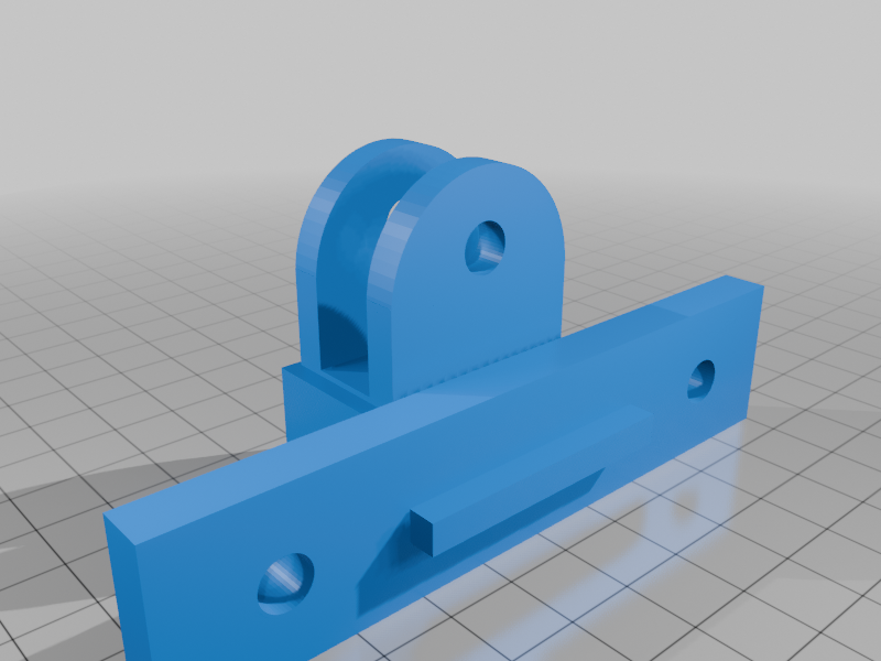 Bimini Top Mount compatible with Tracker Versa Track rail systems