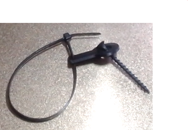Ziptie Hanger