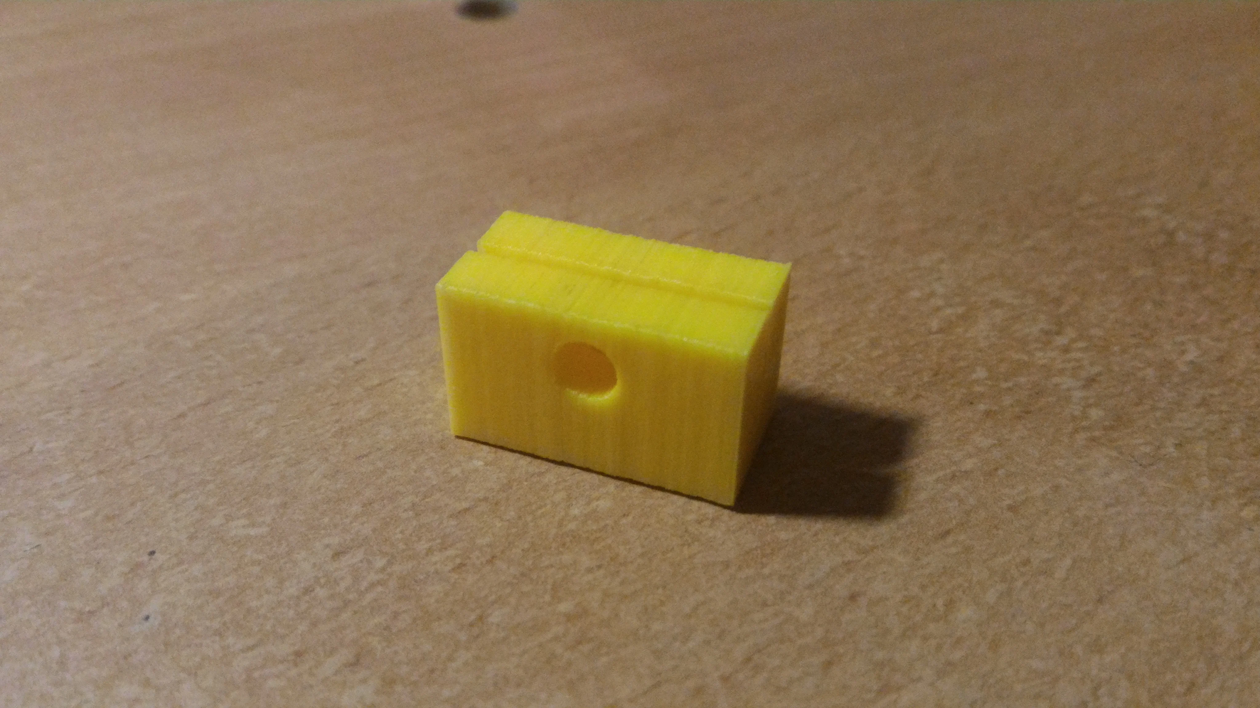 Teflon-cutting guide