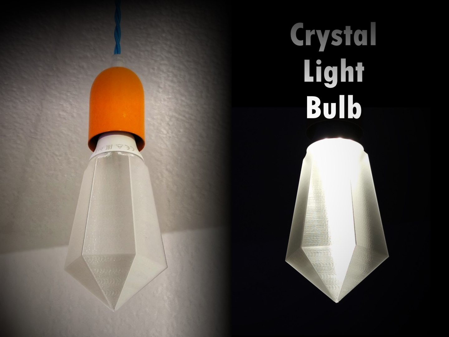 Crystal Light Bulb for Vase mode!