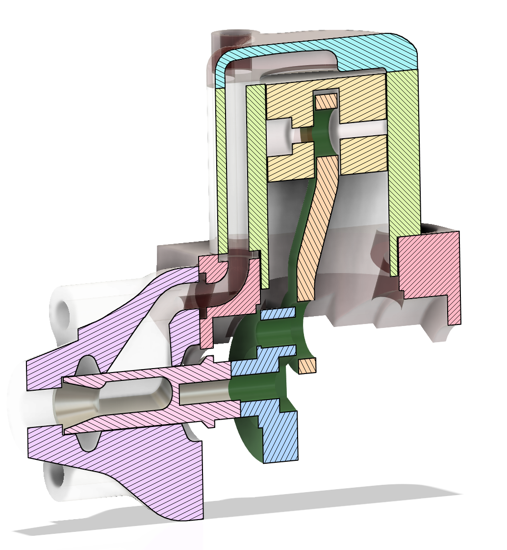 3 cylinder radial air engine