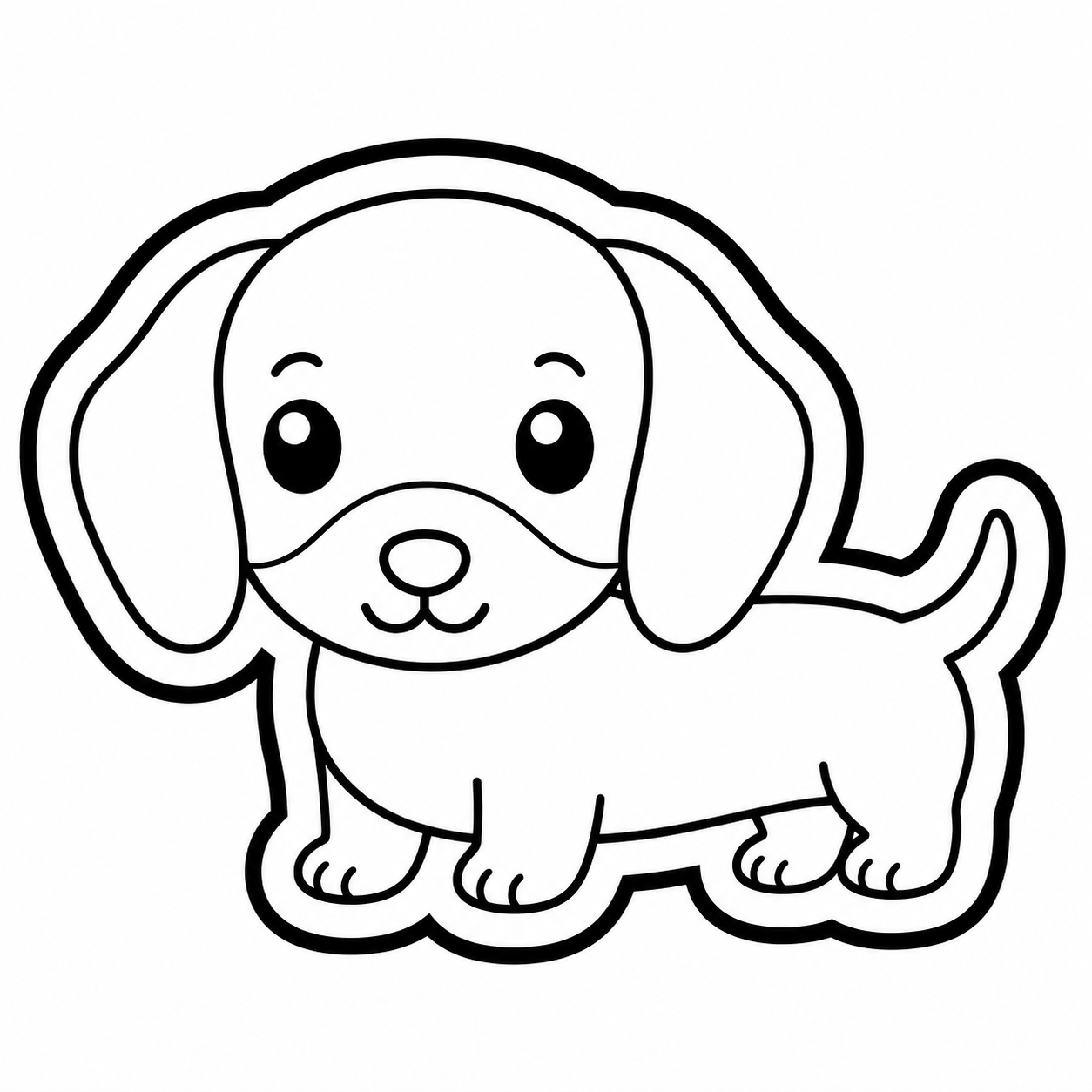 Weenie Dog Cookie Cutter