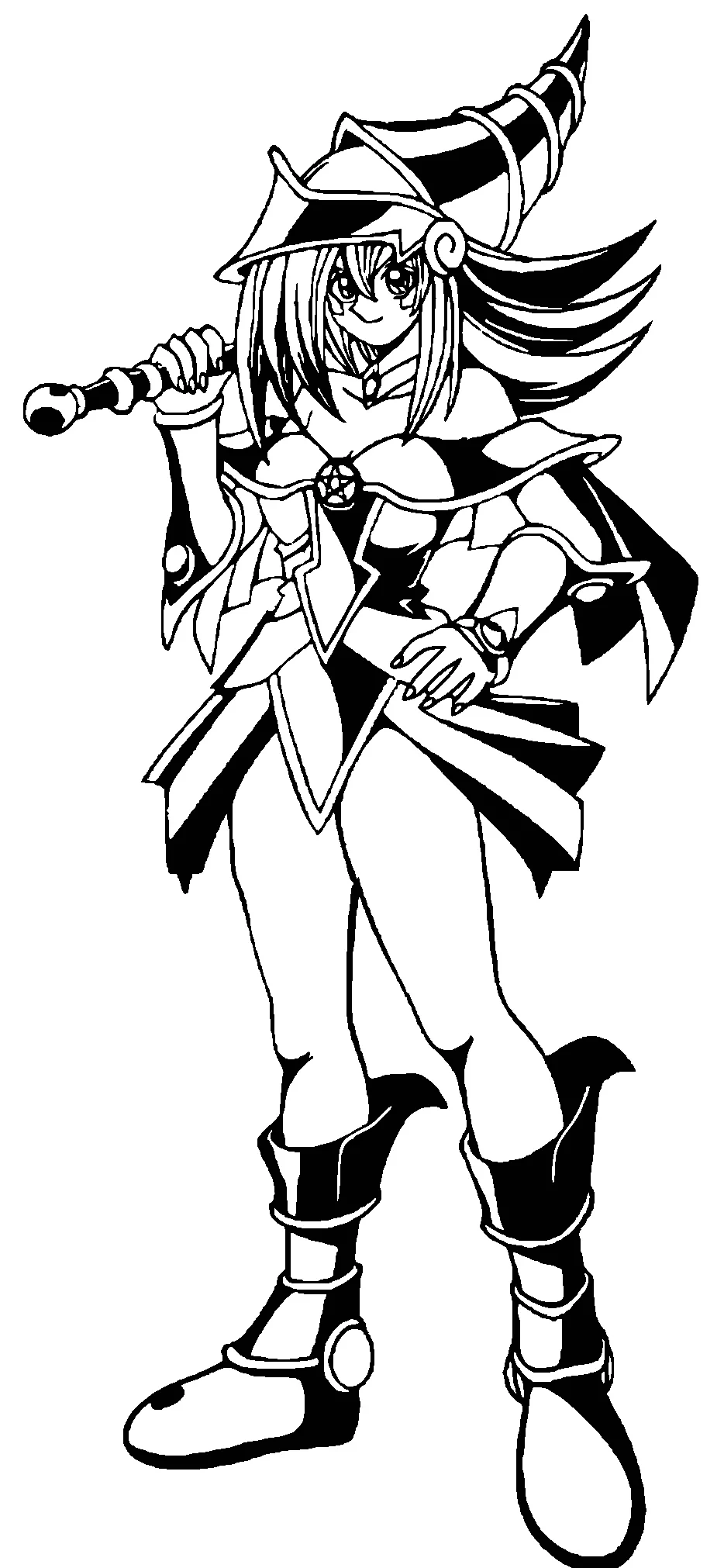 2D Dark Magician Girl