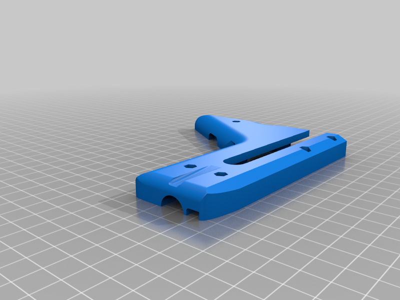 Full Auto Rubber Band SMG - RH Frame Split
