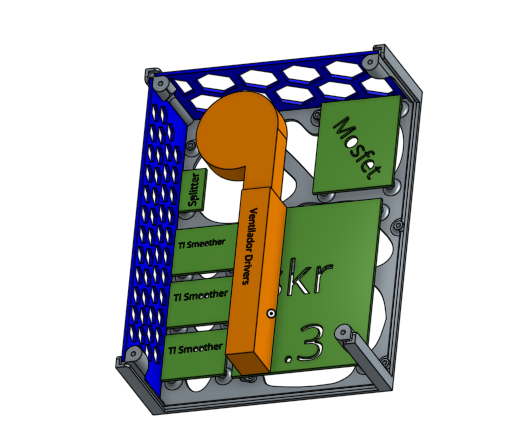 Caja electronica SKR 1.3 Mosfet Tlsmoother DualZ