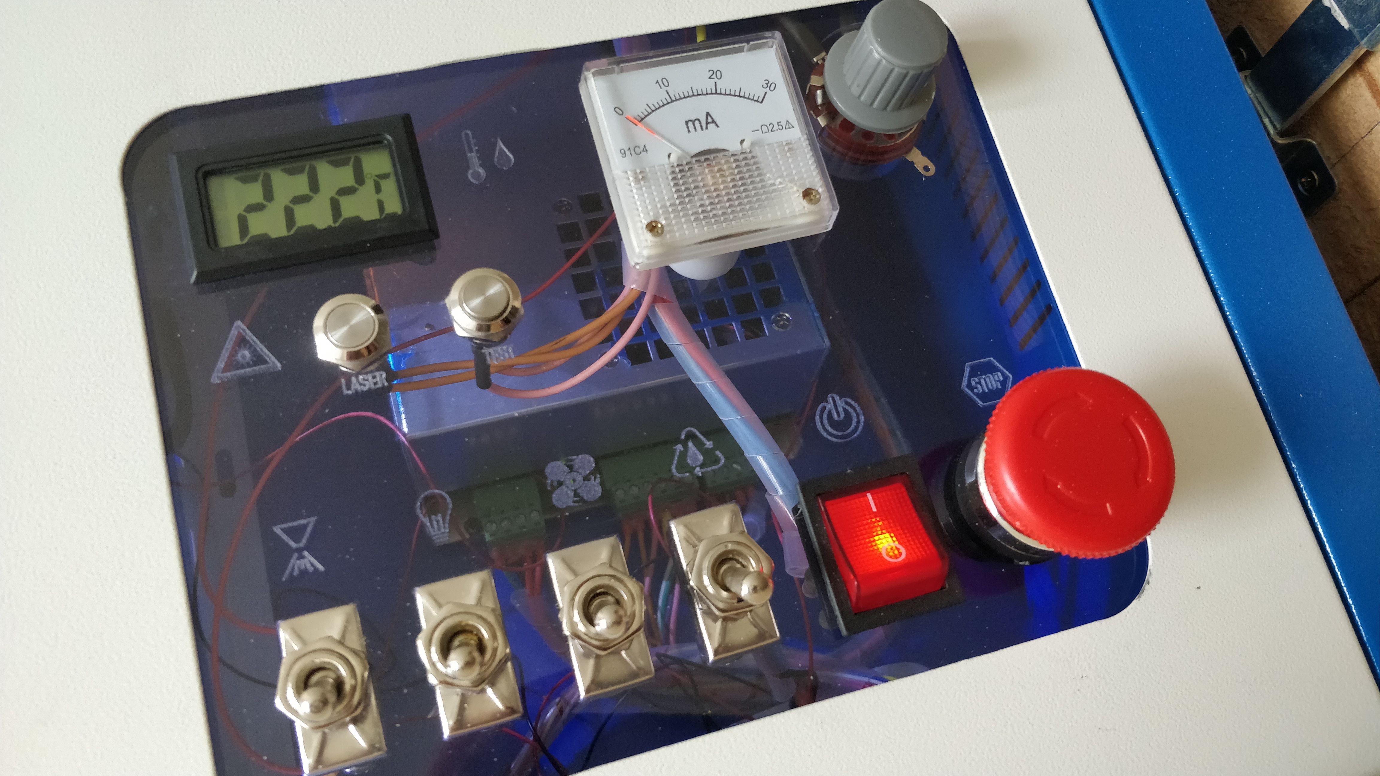 K40 customized frontpanel