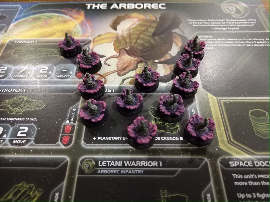 Arborec Ground Forces Token for Twilight Imperium