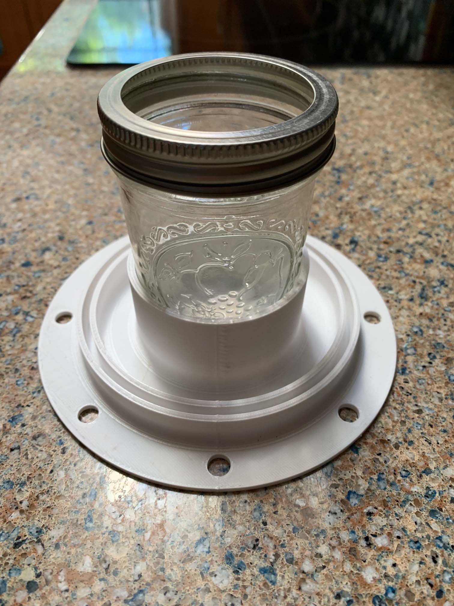 Base For Mason Jar Heater