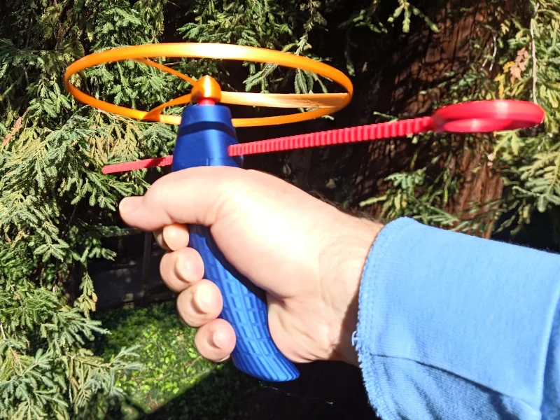 Way over-engineered pull-copter v3