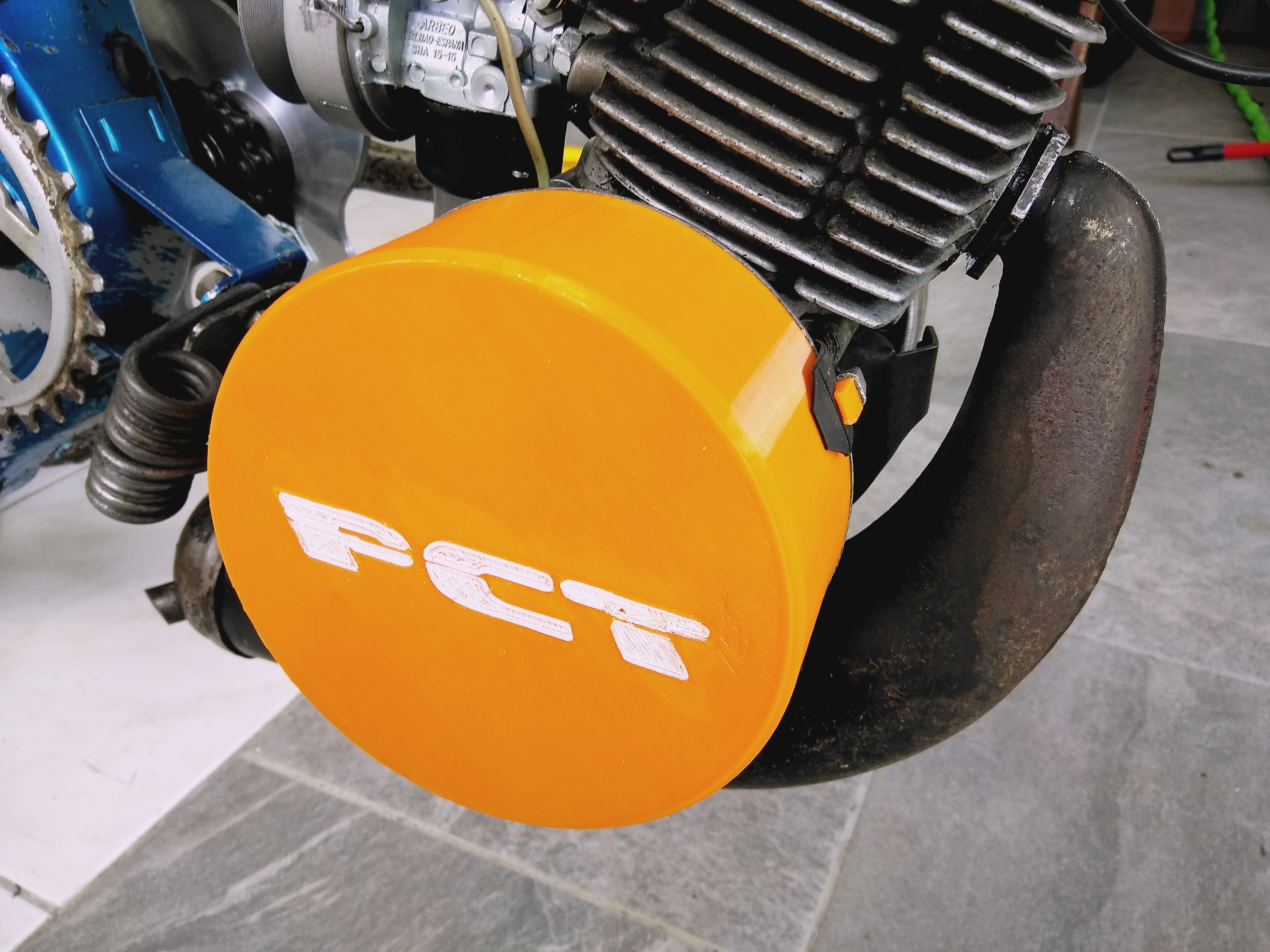 MBK Cache de volant magnétique pour allumage à rupteur / Magnetic flywheel cover