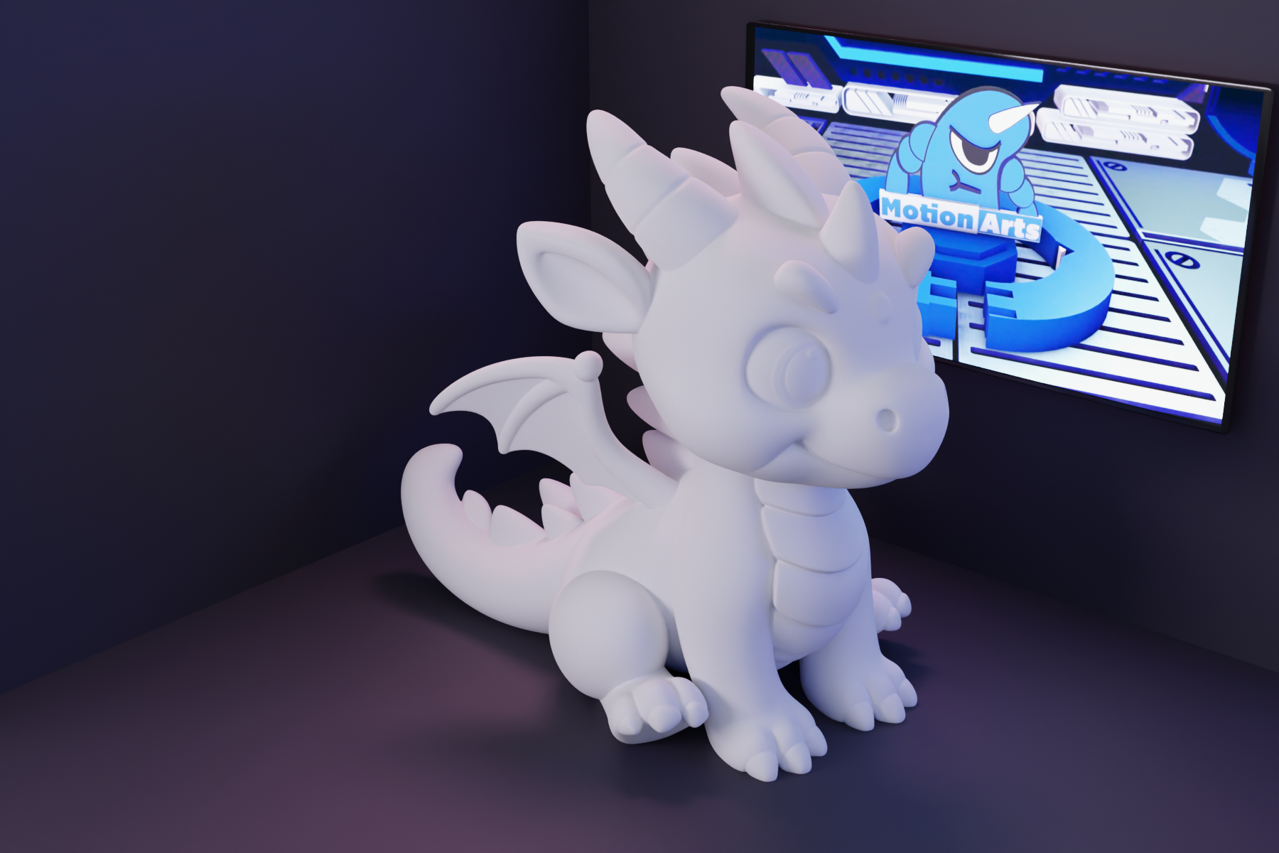 Dragão Cartoon