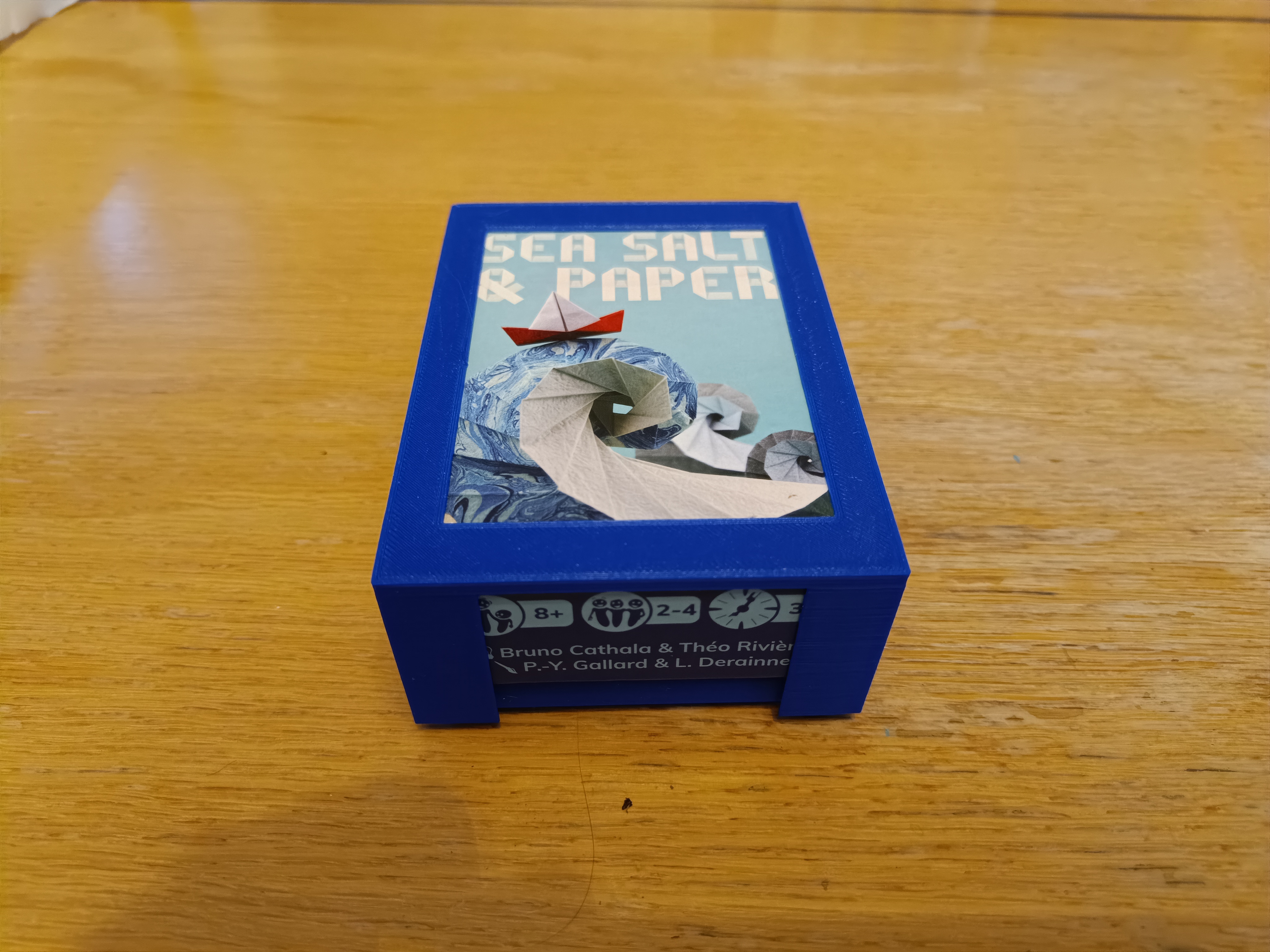 Sea salt and paper or Pixies box replacement for sleeved cards - compatible extension