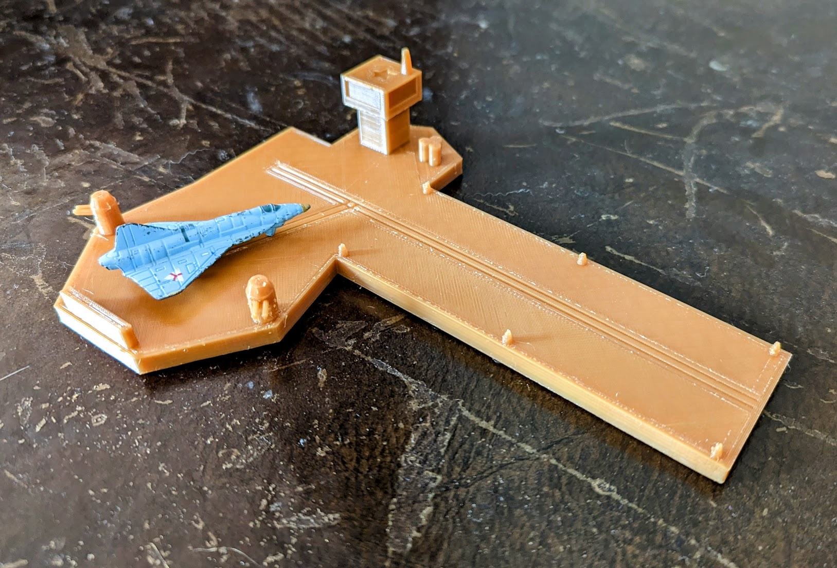 Airbase for Mega Force 1989 toys
