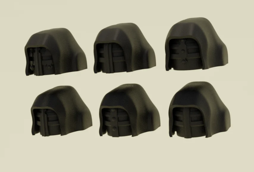 Gloomy Angels, Thicc Hooded Helmets