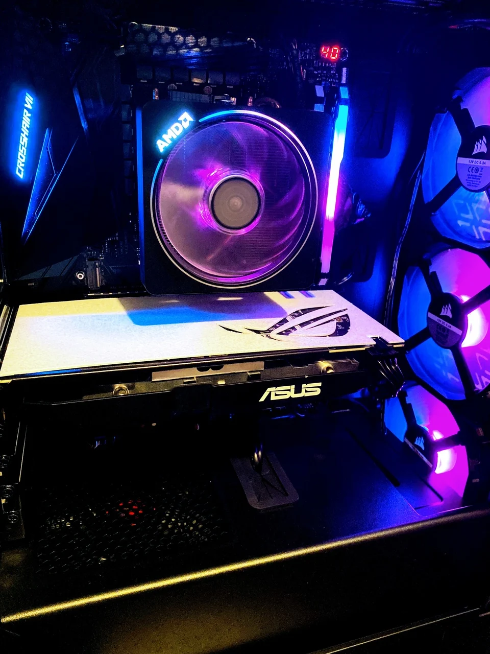 RX 580 Backplate
