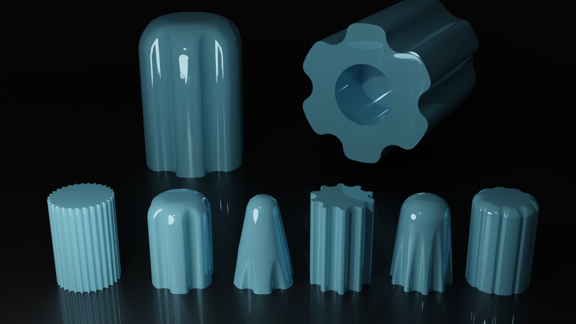Potentiometer knobs