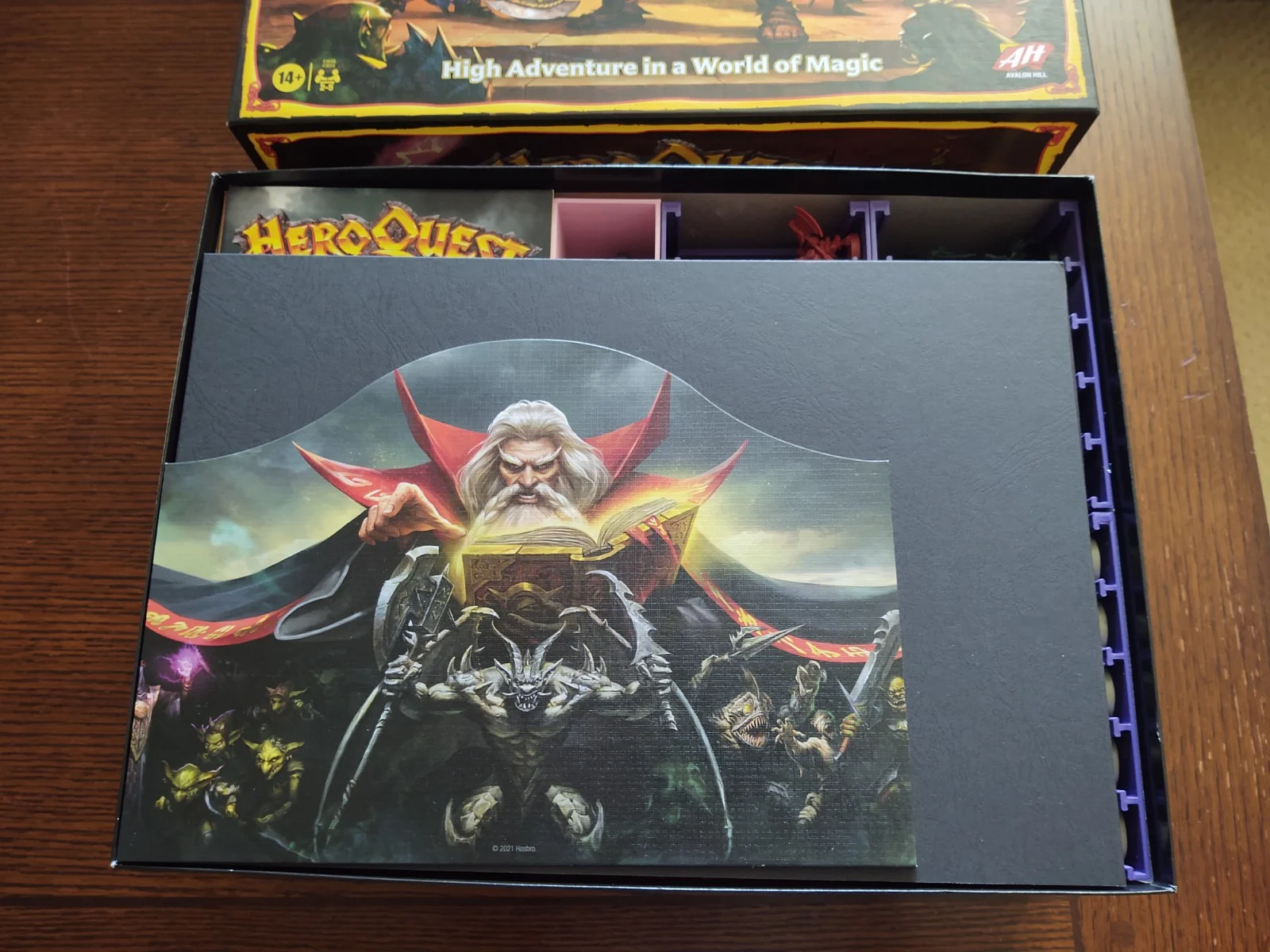 HeroQuest Mythic Tier & Frozen Horror organizer and insert